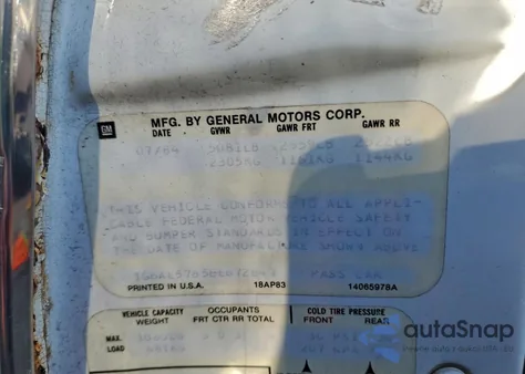 1984 Cadillac Eldorado z USA, uszkodzony, nr VIN 1G6AL5785EE672847